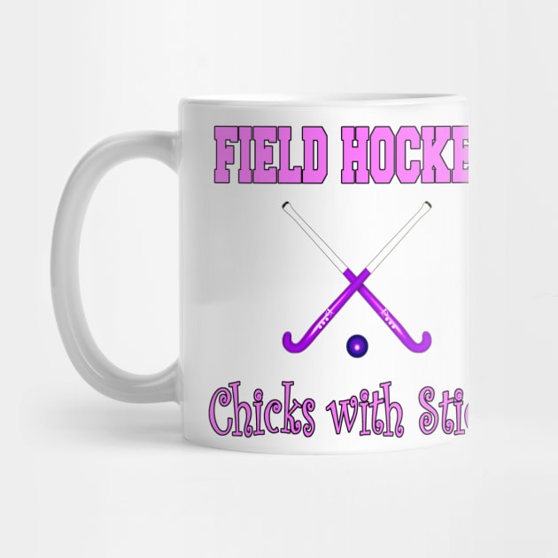Field Hockey - Chicks with Sticks by Naves